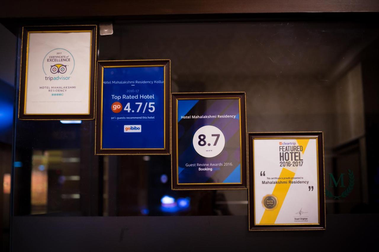 Hotel Mahalakshmi Residency Kollúru Kültér fotó